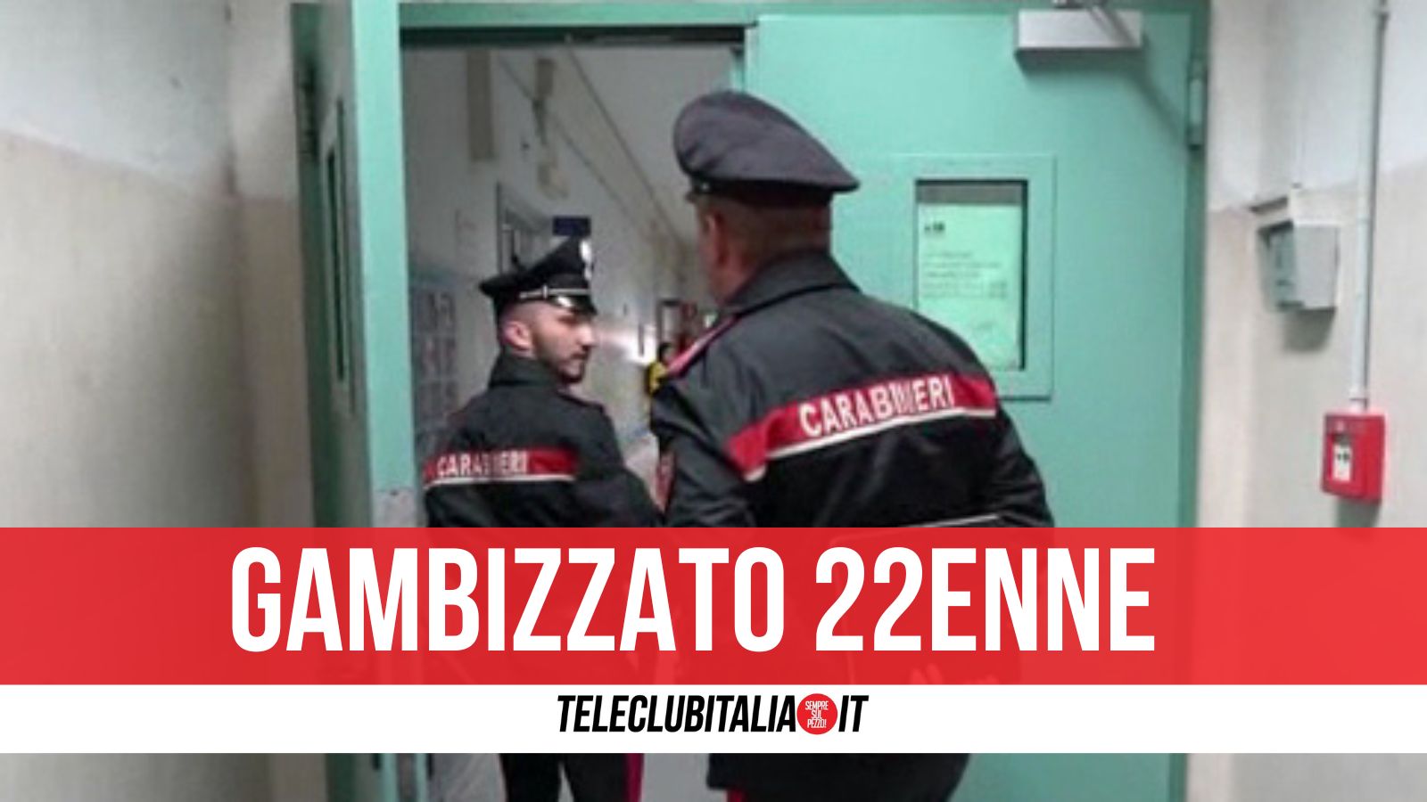 sparatoria poco prima dell8217alba ferito 22enne di casalnuovo