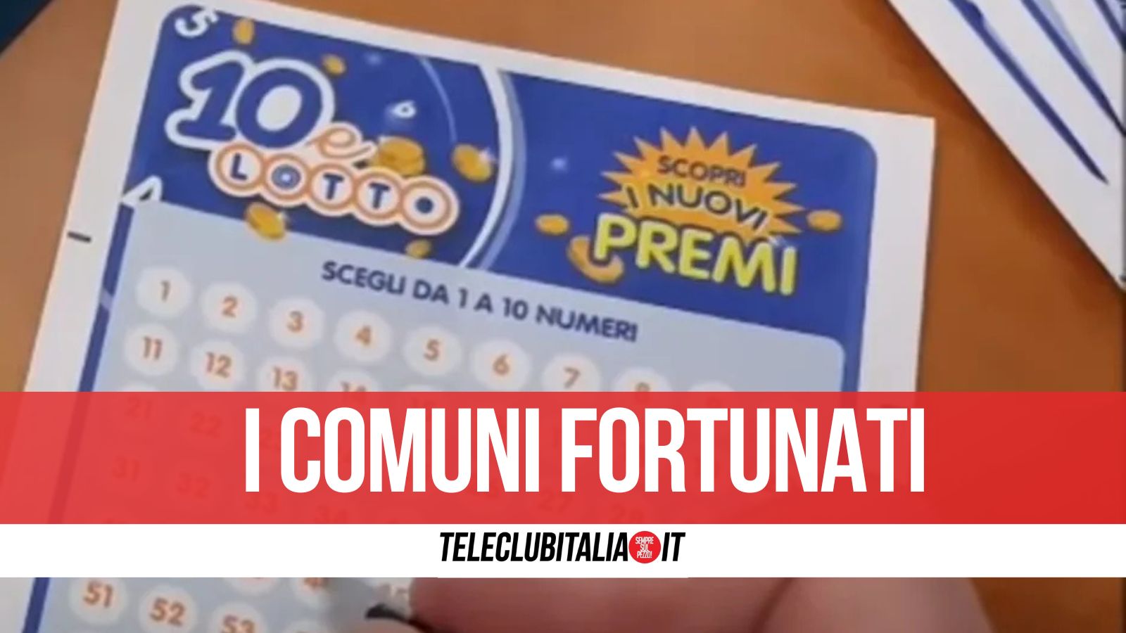 le province di caserta sbancano al 10elotto vinti 150mila euro