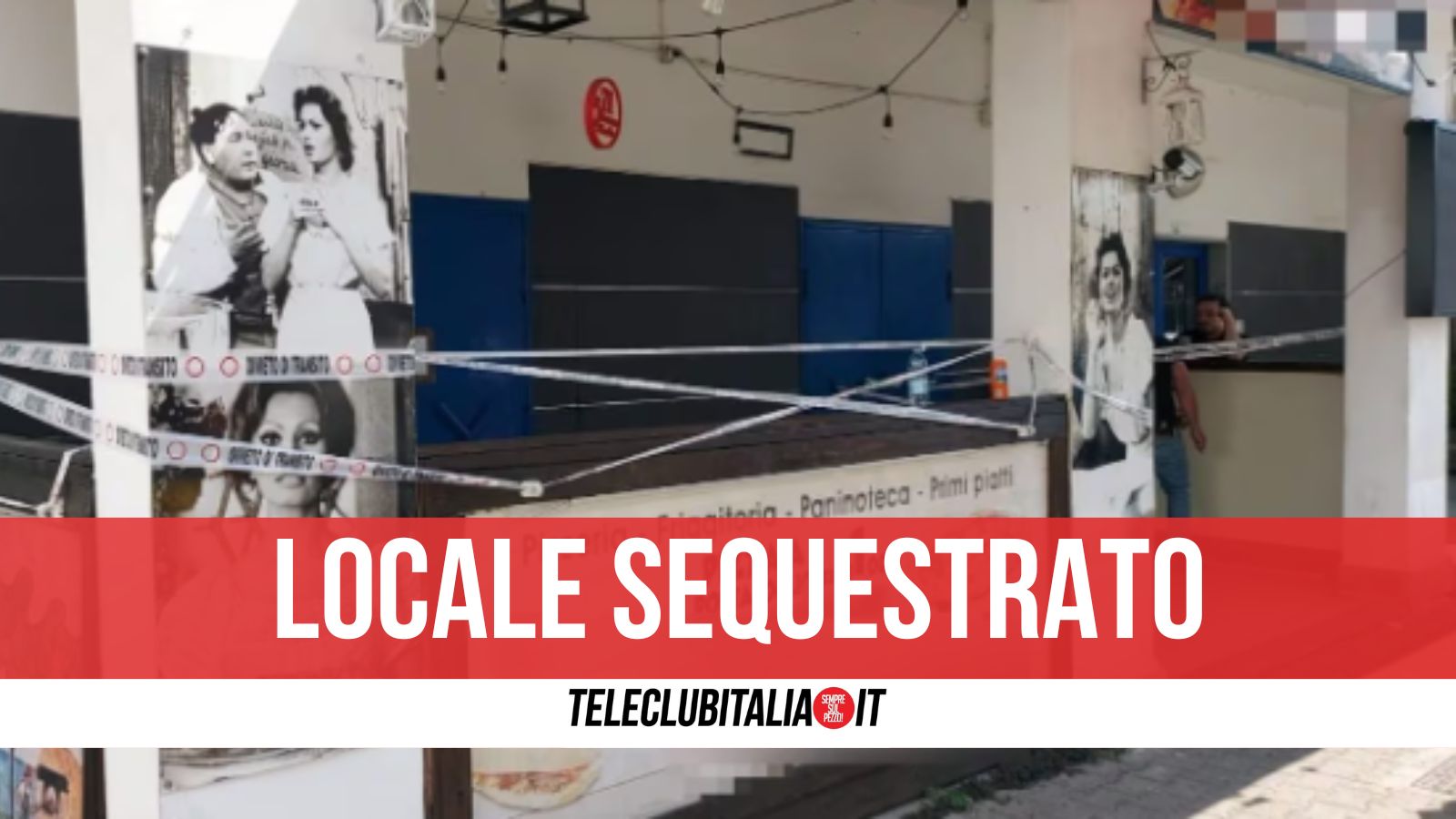 napoli pizzeria abusiva nei locali del comune titolare aveva esibito autorizzazioni false