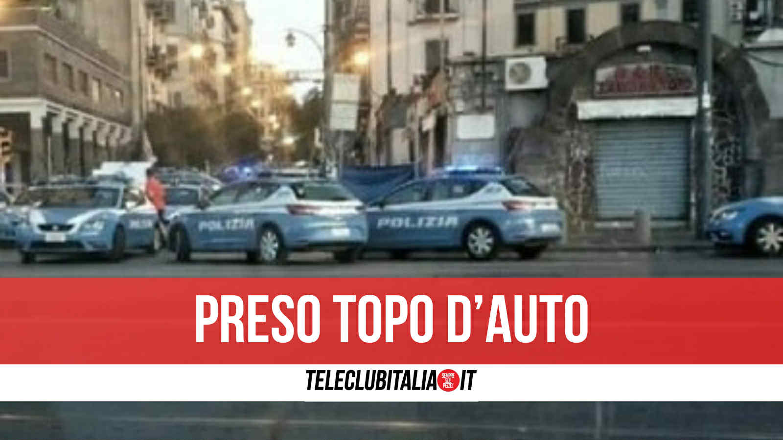 napoli sorpreso a rubare macchina in sosta in via marina in manette 44enne del posto