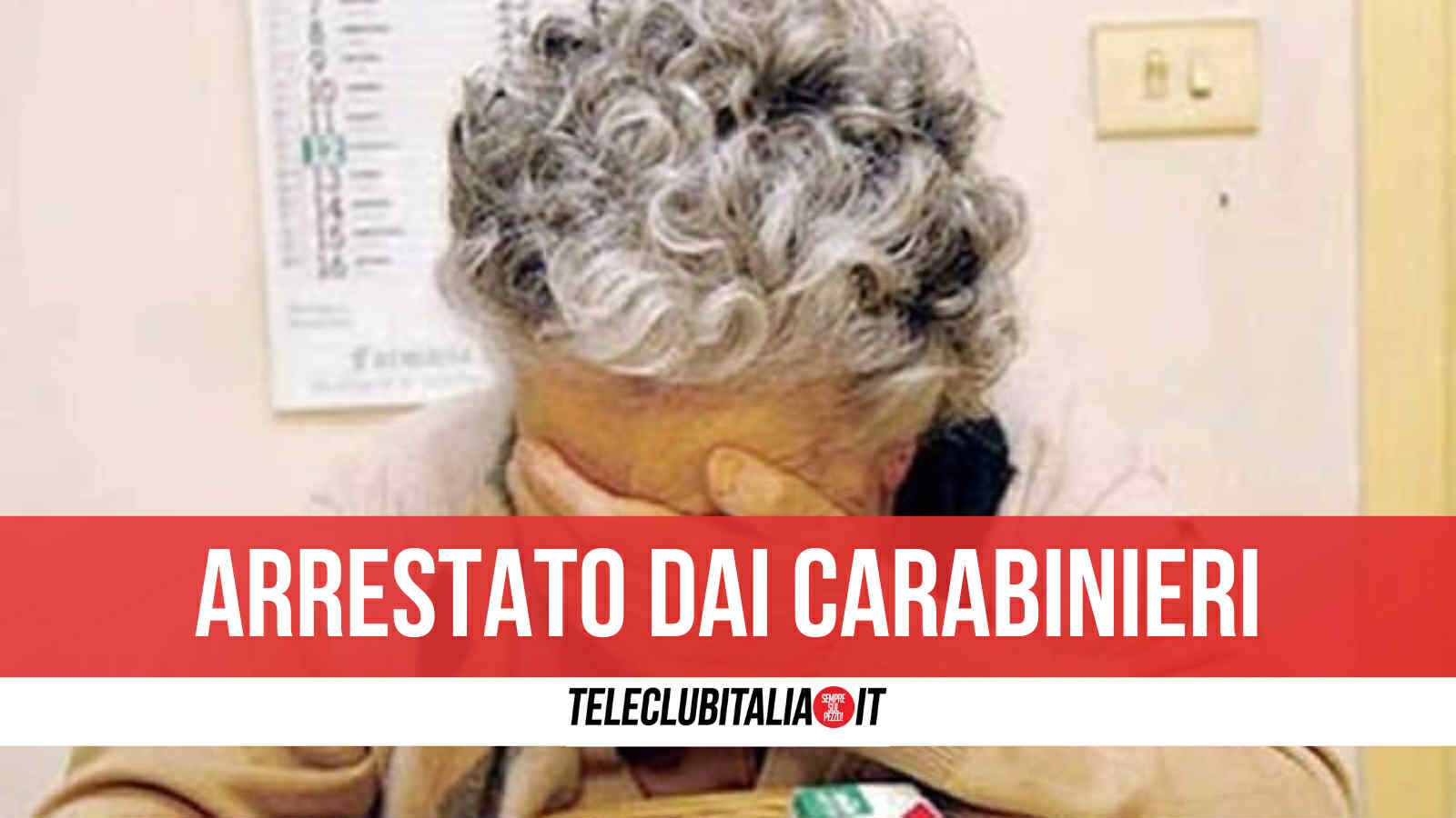 monte di procida picchia e sevizia la madre anziana arrestato 52enne