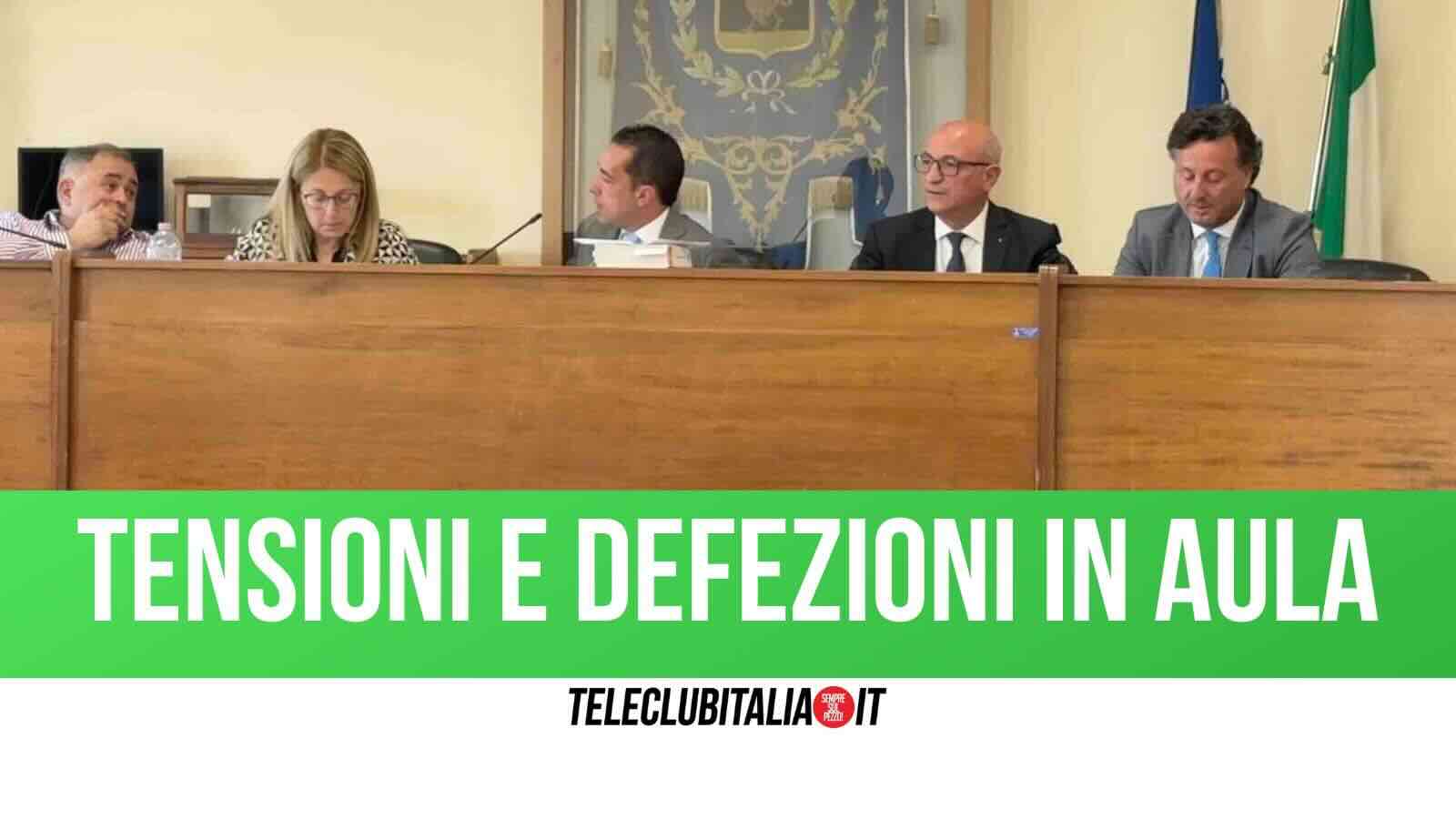 aversa dup approvato con 12 voti si apre caso quorum mottola lascia il m5s