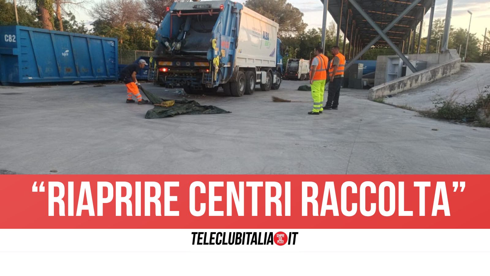 Aversa, USB: “Discarica abusiva ai Cappuccini, lavoratori esposti a gravi rischi” Aversa, USB: “Discarica abusiva ai Cappuccini, lavoratori esposti a gravi rischi”