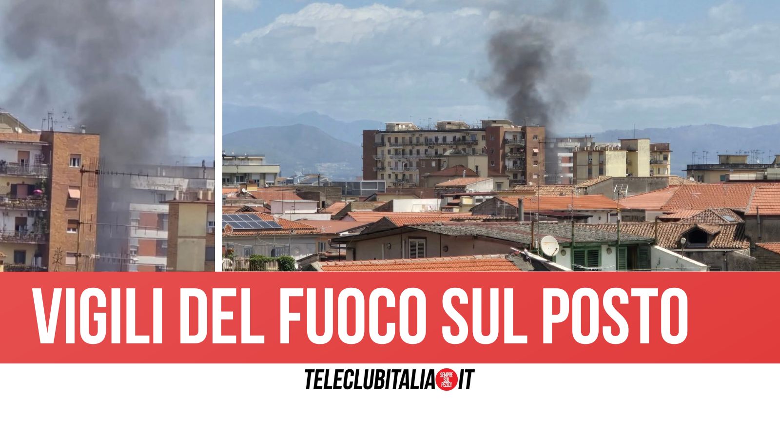 Aversa, incendio in un appartamento in via Corcioni: paura tra i residenti Aversa, incendio in un appartamento in via Corcioni: paura tra i residenti