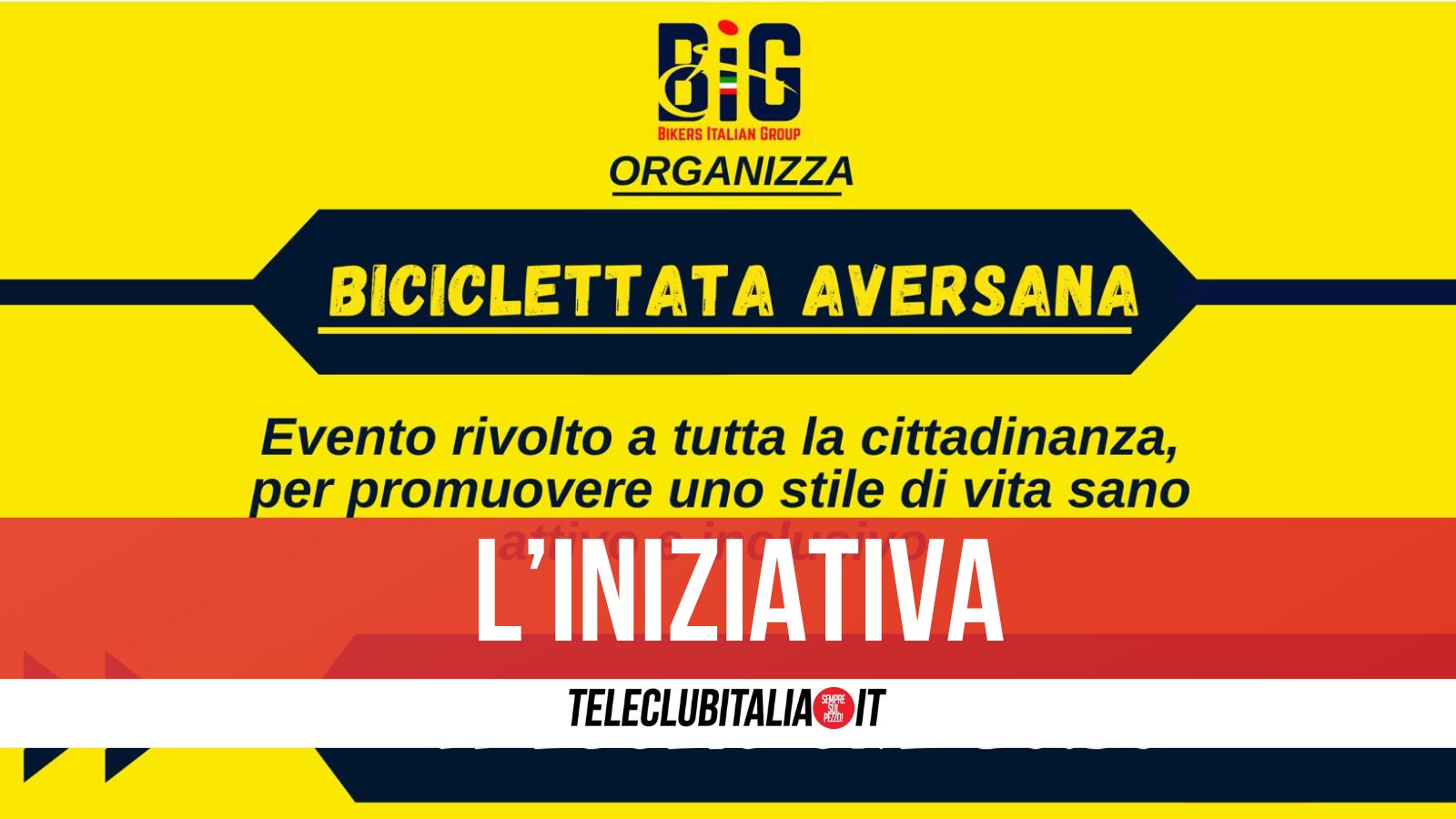 Aversa, arriva la 1ª “Biciclettata ad Aversana”: sport, inclusione e divertimento per tutta la città Aversa, arriva la 1ª “Biciclettata ad Aversana”: sport, inclusione e divertimento per tutta la città