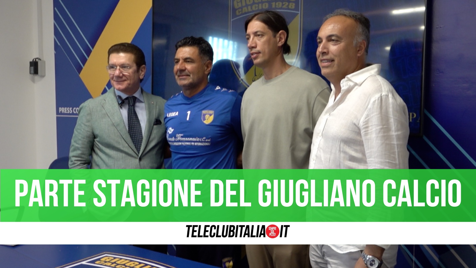 Parte la nuova stagione del Giugliano calcio con mister Colavitto e ds Antonazzo Parte la nuova stagione del Giugliano calcio con mister Colavitto e ds Antonazzo
