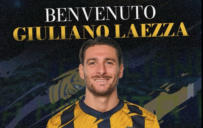 Calciomercato, Giuliano Laezza è un nuovo calciatore del Giugliano Calcio