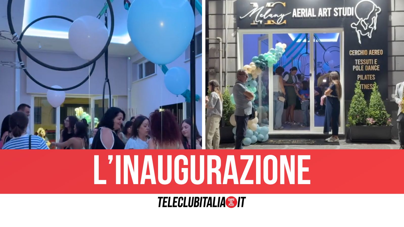 giugliano apre mc melany aerial art studio tra danza aerea fitness e psicomotricit224 infantile