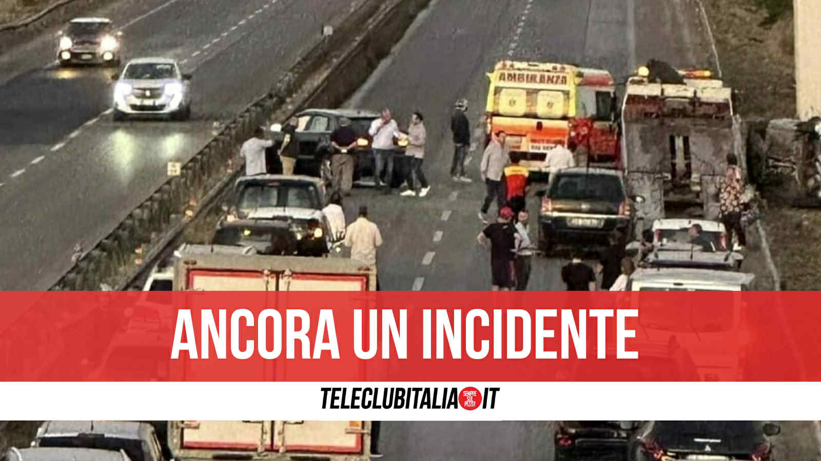asse mediano ennesimo incidente coinvolte tre auto due i feriti