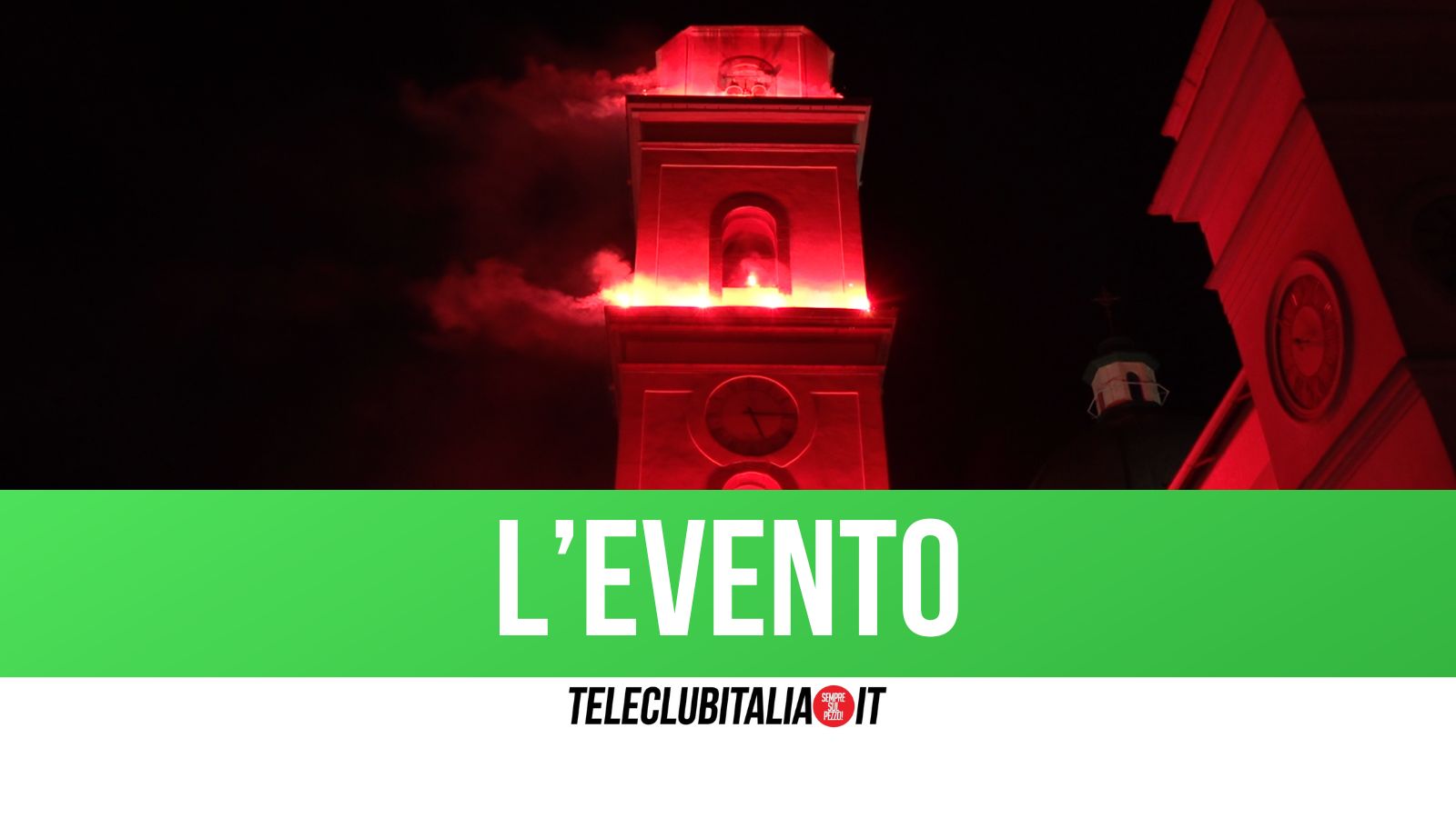 san giacomo a calvizzano l8217incendio del campanile in diretta