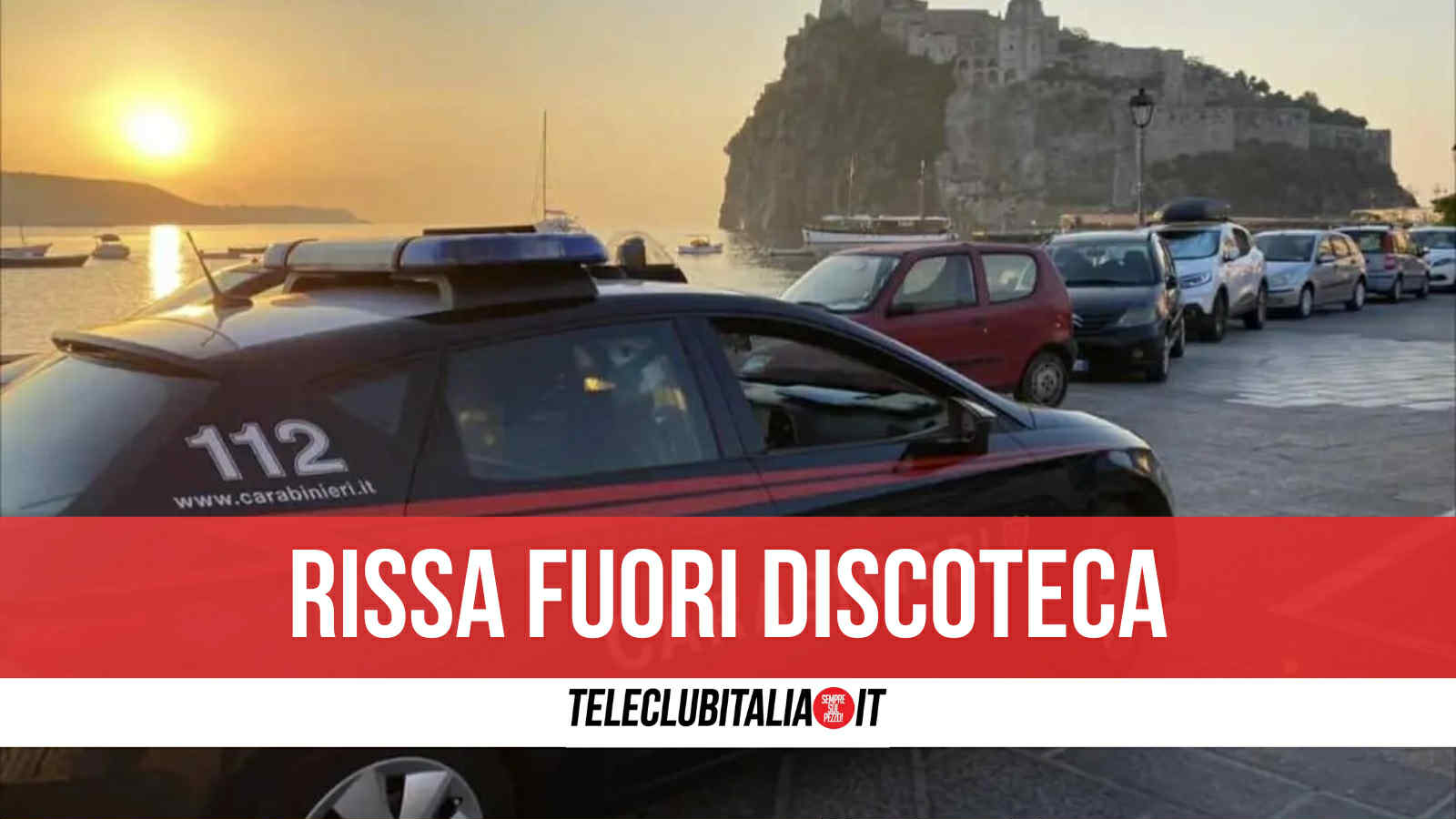 ischia maxi rissa su corso colonna tra giovanissimi denunciati quattro minorenni