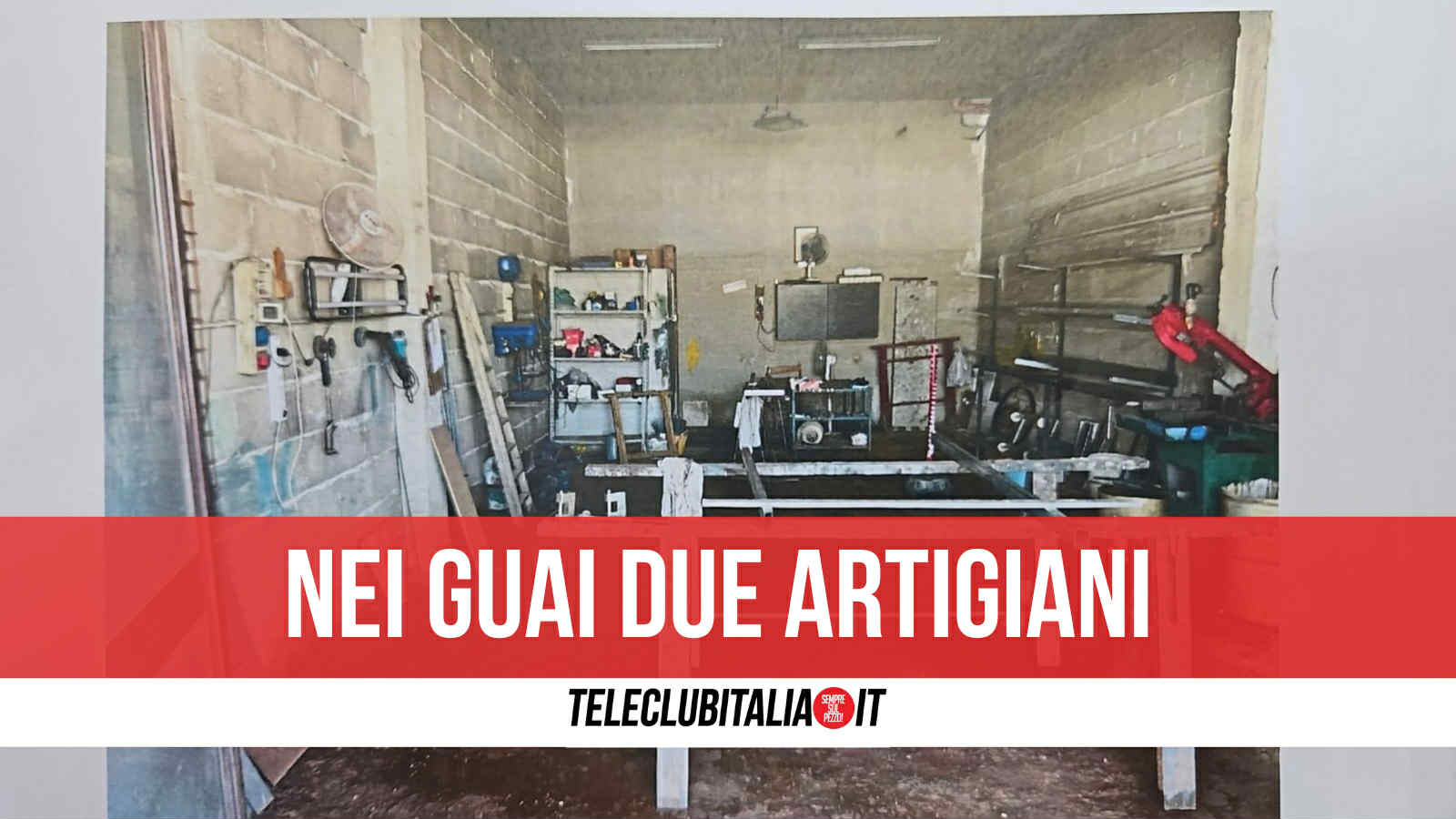 Giugliano, scoperte e sequestrate due attività abusive: denunciati un restauratore e un fabbro Giugliano, scoperte e sequestrate due attività abusive: denunciati un restauratore e un fabbro