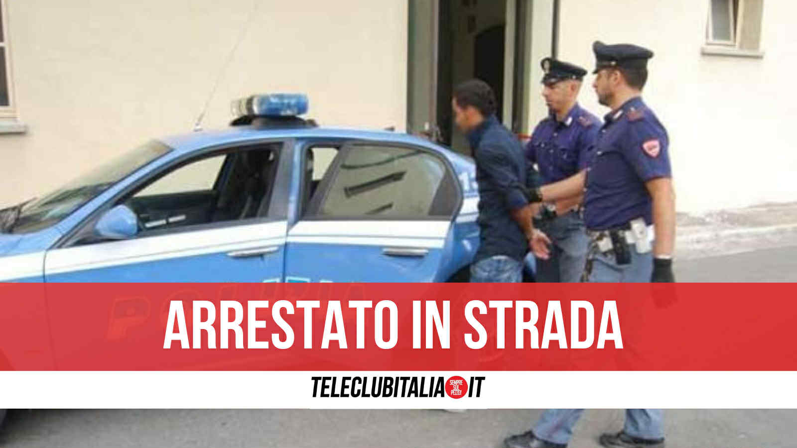 acerra 29enne infastidisce operai e lancia sassi contro la polizia arrestato dopo colluttazione
