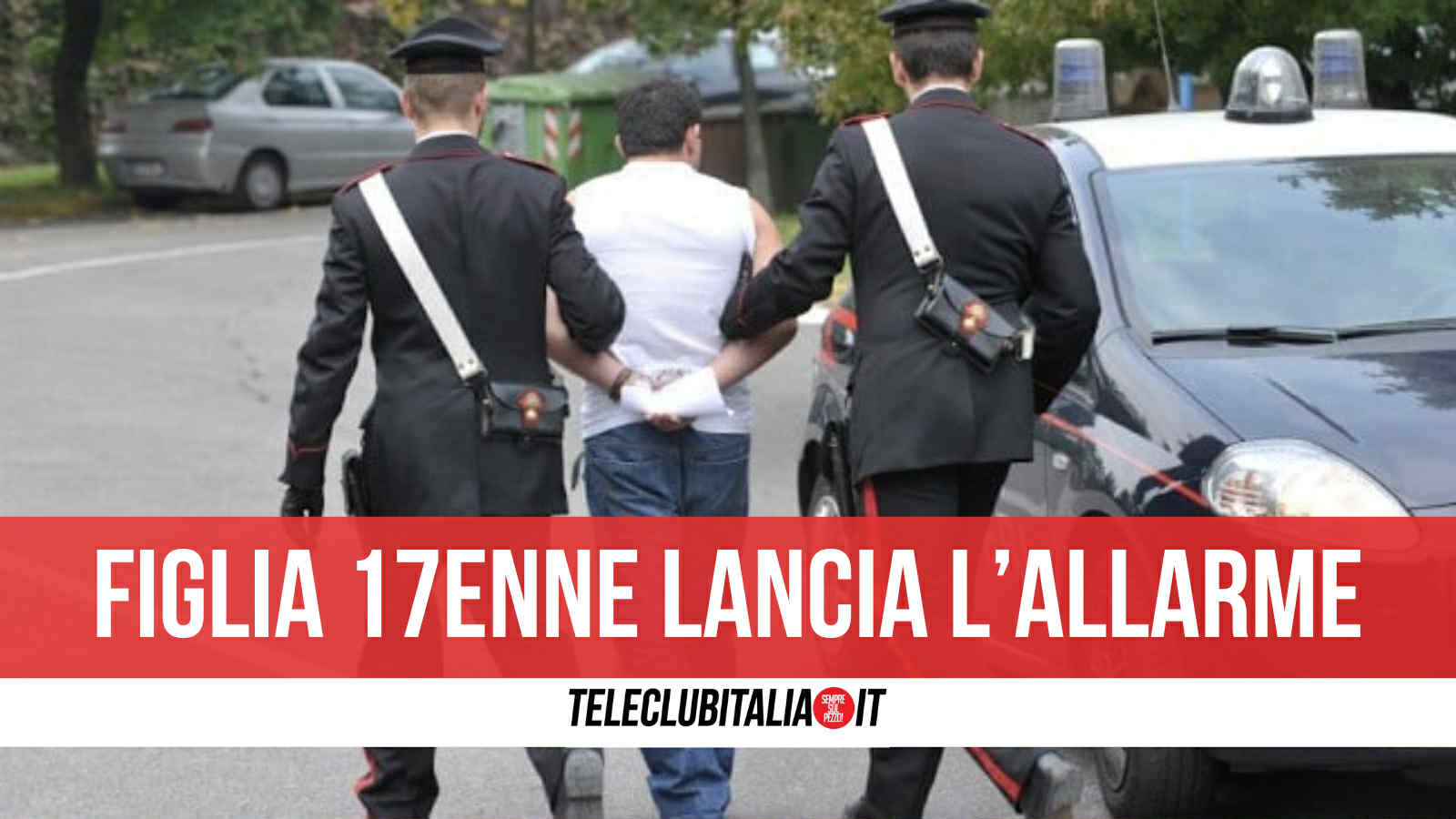castellammare corri pap224 sta strangolando mamma arrestato 43enne