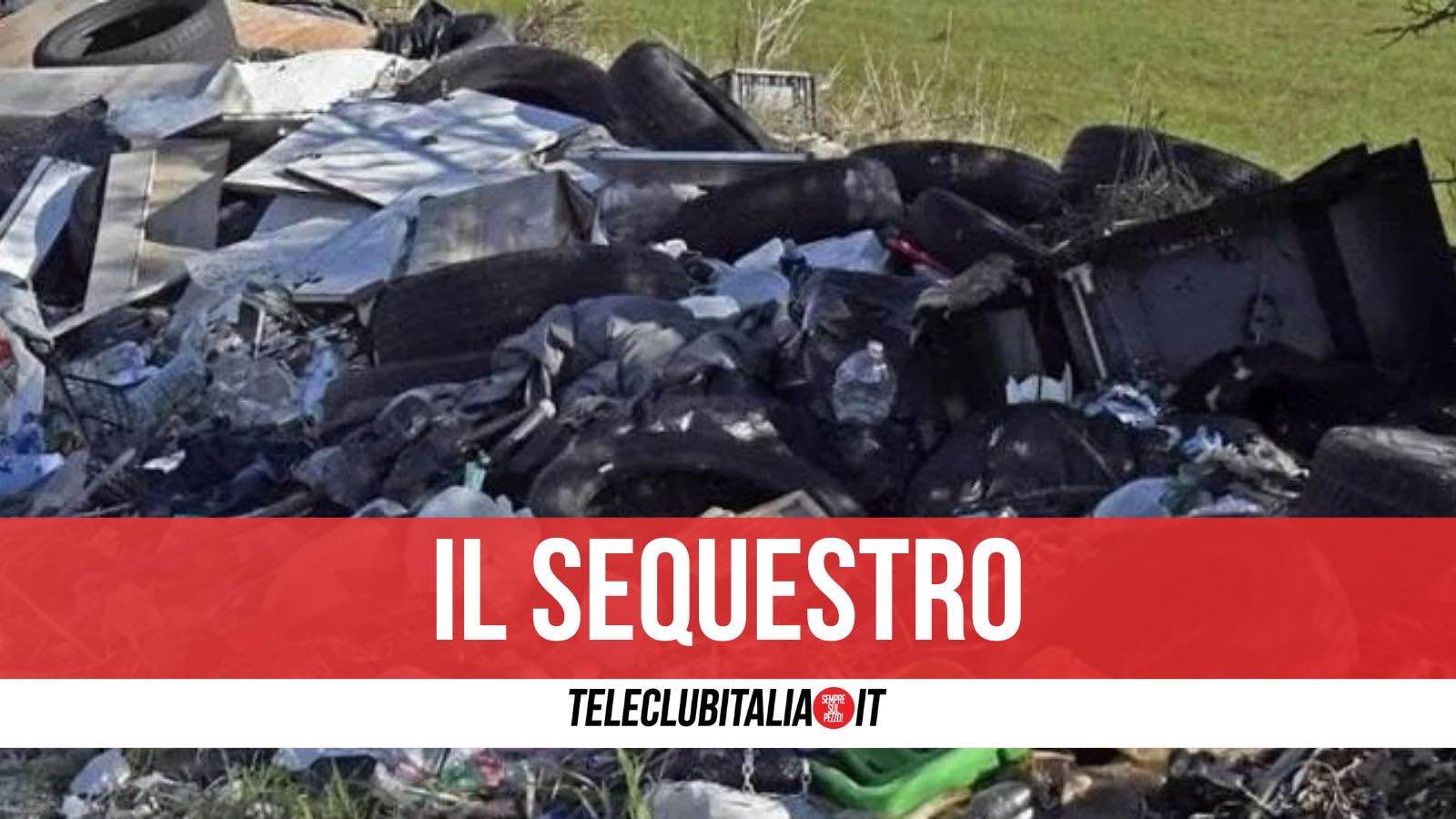 ponticelli polizia locale sequestra area adibita a discarica abusiva
