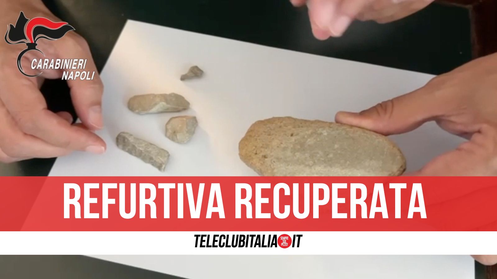 pompei turista scozzese tenta di rubare reperti recuperate 6 pietre grazie alla segnalazione di una guida