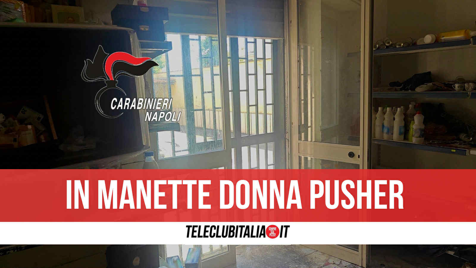 giugliano nonna madre e pusher carabinieri arrestano 41enne