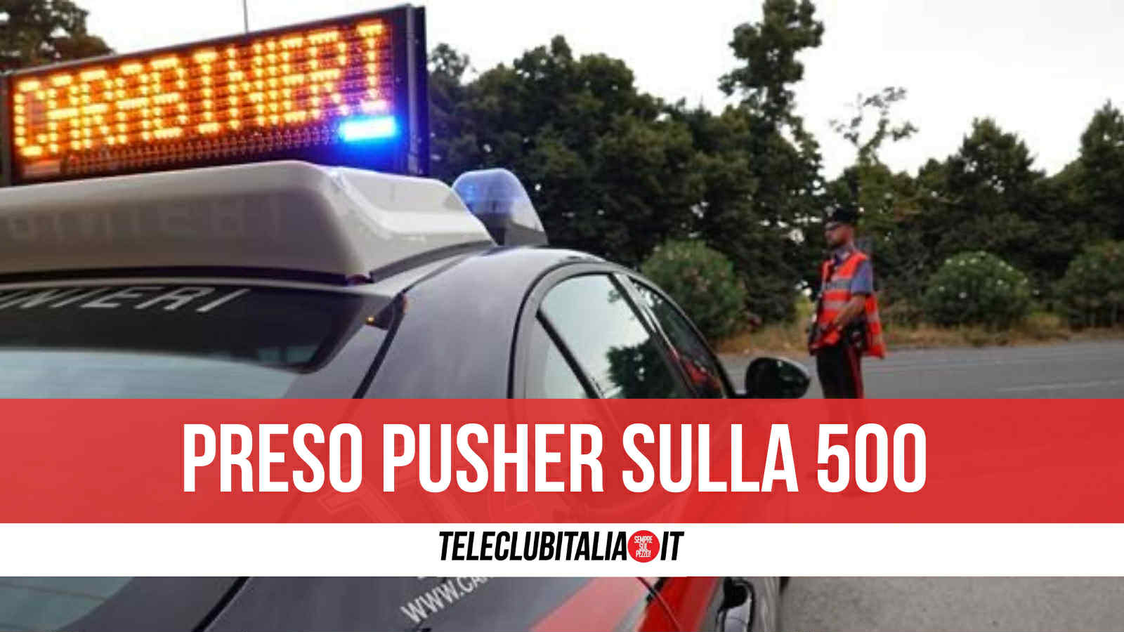 Castel Volturno, fermato a un posto di blocco carico di droga: arrestato 23enne Castel Volturno, fermato a un posto di blocco carico di droga: arrestato 23enne