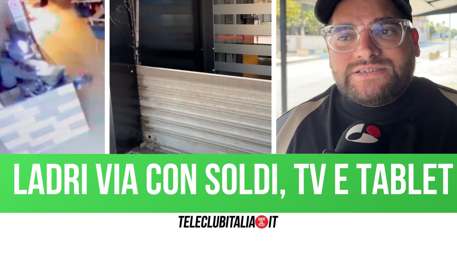 aversa furto nella pizzeria carlo sammarco il titolare occorrono pi249 controlli