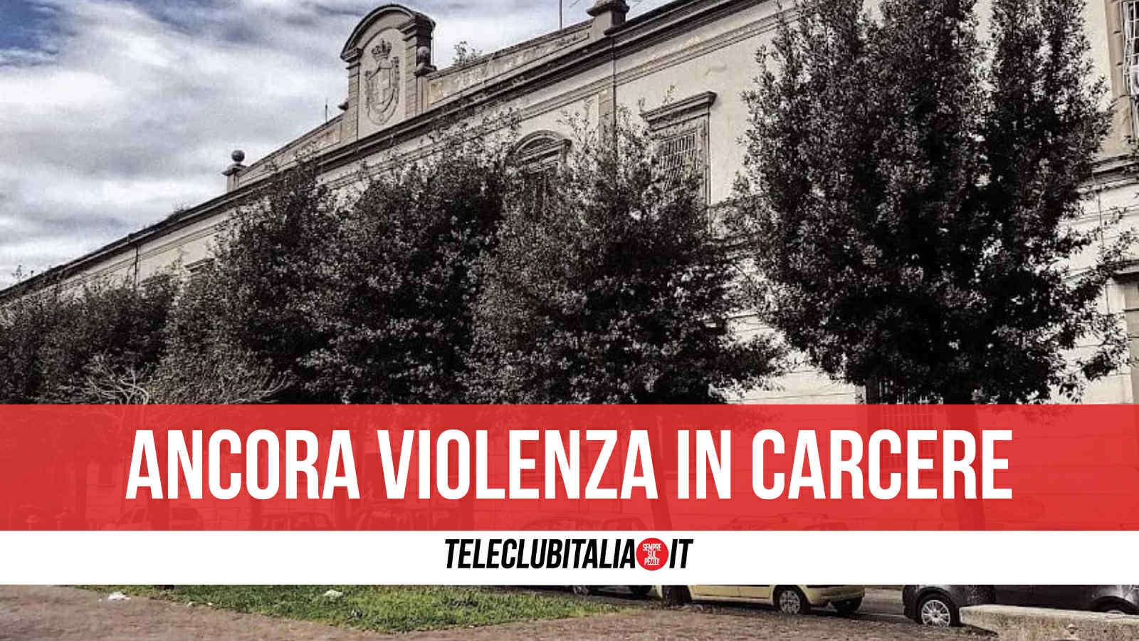 Aversa, detenuto prende a mazzate poliziotto e poi dà fuoco alla sua cella