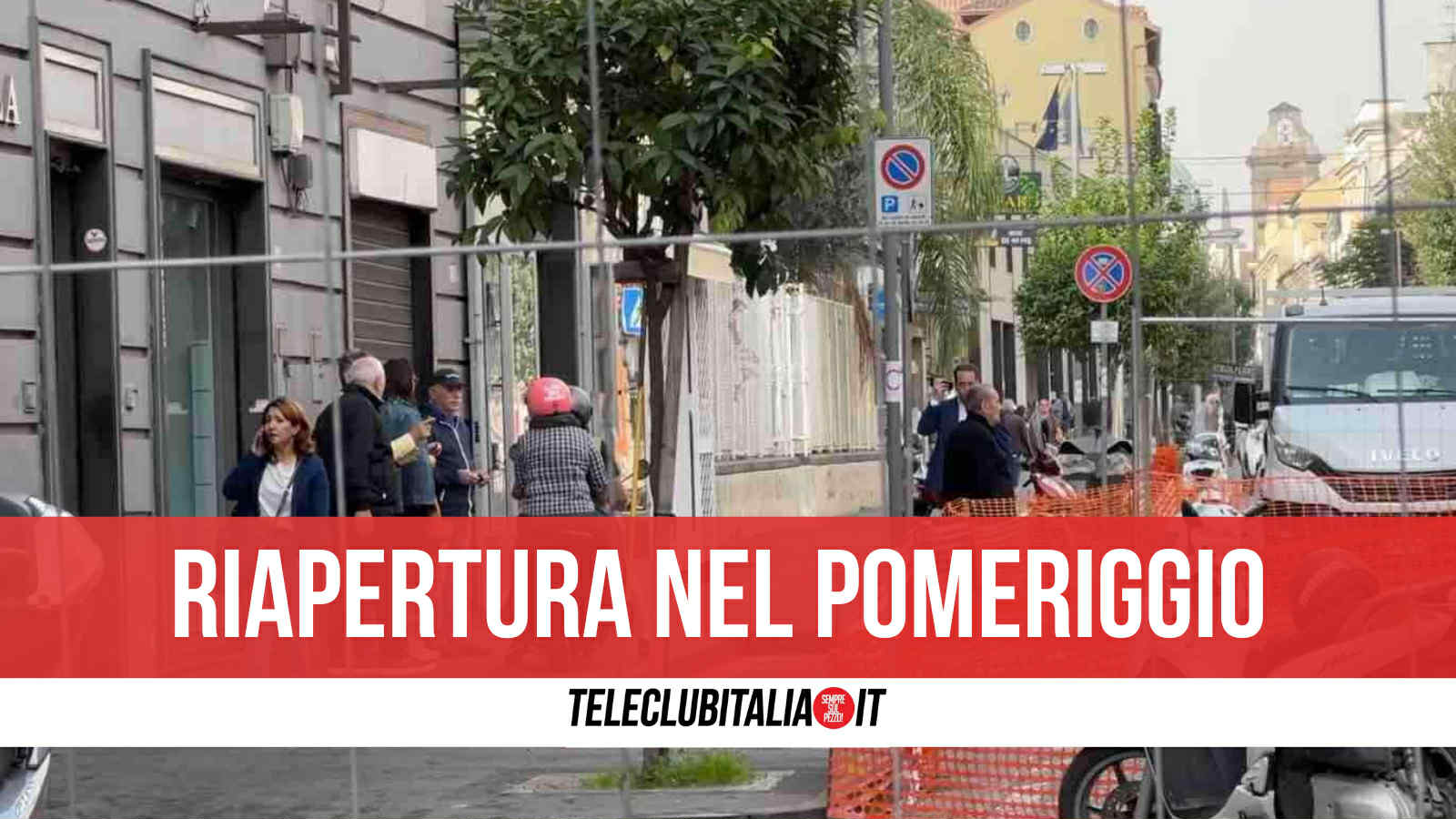 giugliano tira un respiro di sollievo oggi prevista riapertura del corso campano