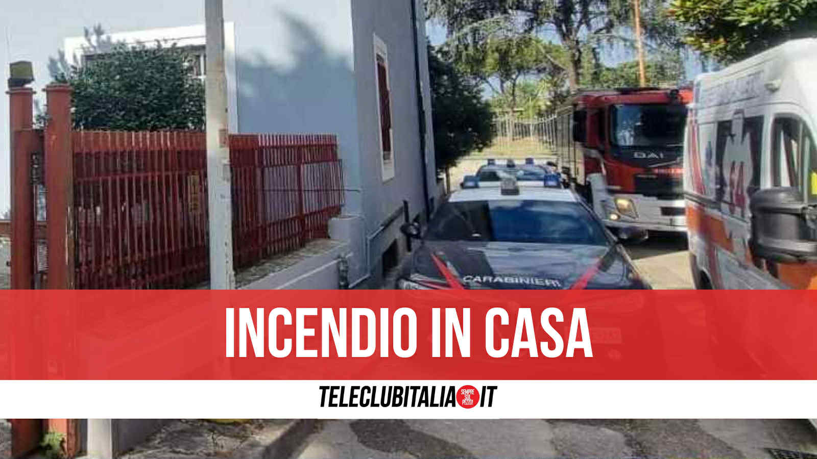orta di atella frigorifero in cortocircuito innesca incendio in casa anziano salvata dai carabinieri