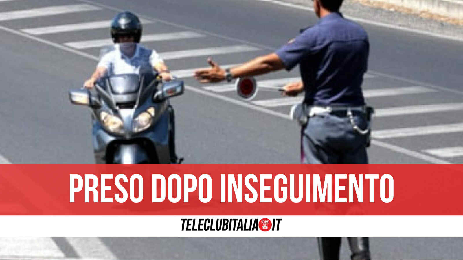 miano scappa alla vista della polizia 21enne senza patente fermato con uno sfollagente
