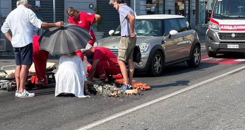 san felice a cancello investe donna e fugge 37enne identificato e denunciato dai carabinieri