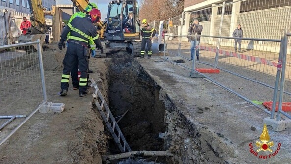 Tragedia nel casertano, operaio 54enne muore sepolto dalla terra durante lavori per la fogna
