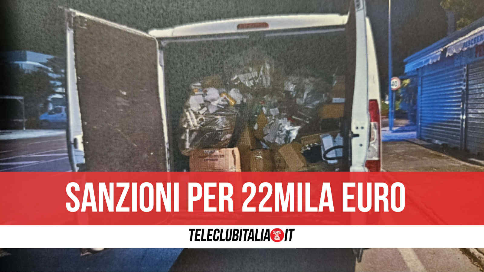 giugliano lotta allo smaltimento e al trasporto illegale di rifiuti scattano quattro denunce
