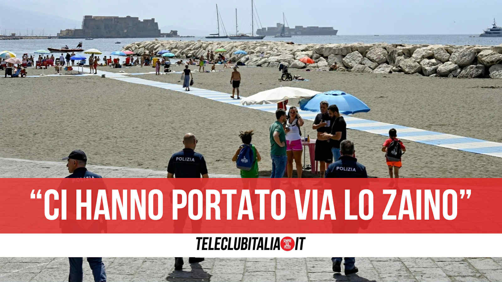 napoli deruba due turiste alla rotonda diaz e scappa in villa comunale arrestato 22enne