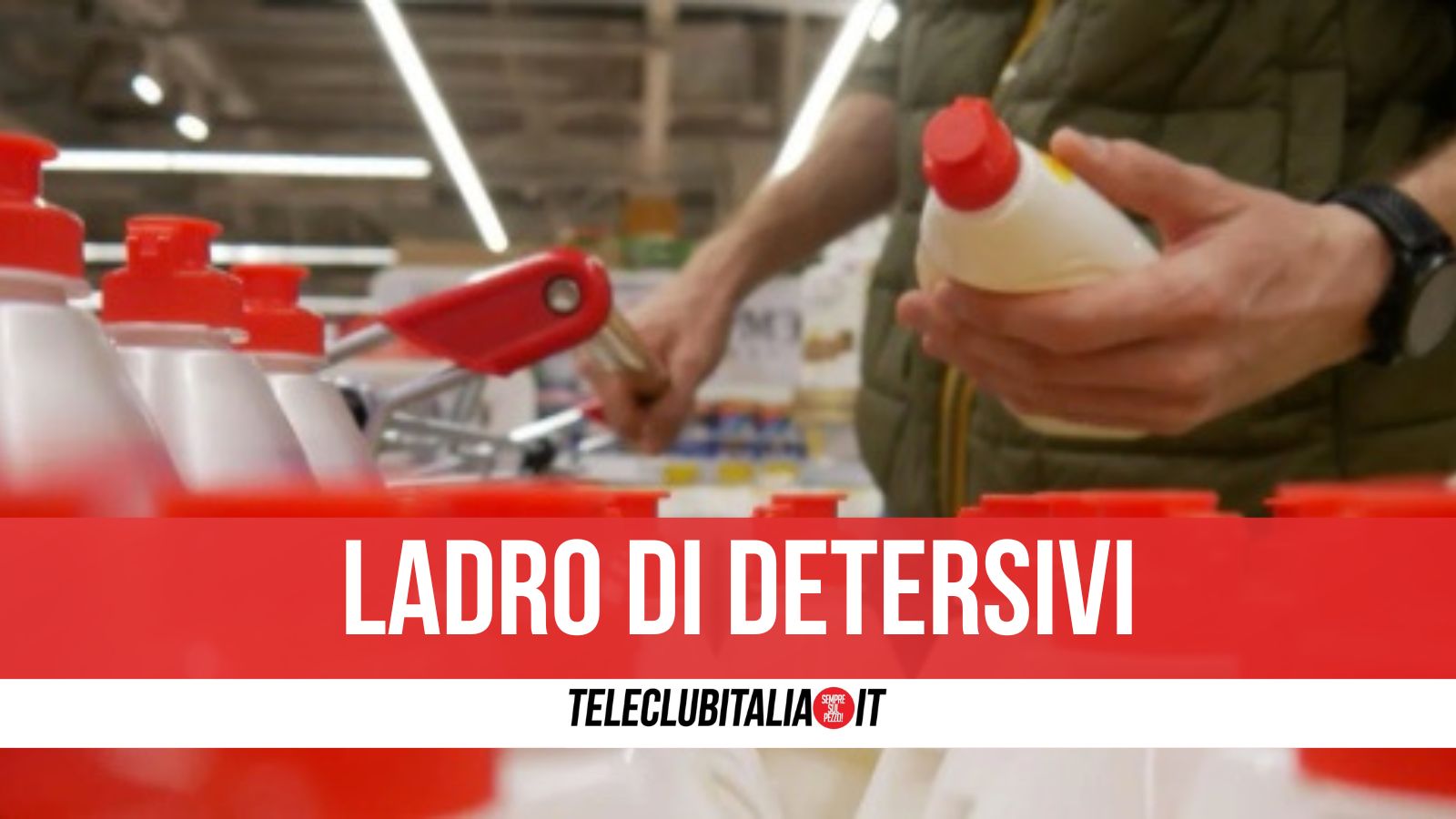 castellammare ruba 22 confezioni di detersivo al supermercato arrestato 45enne