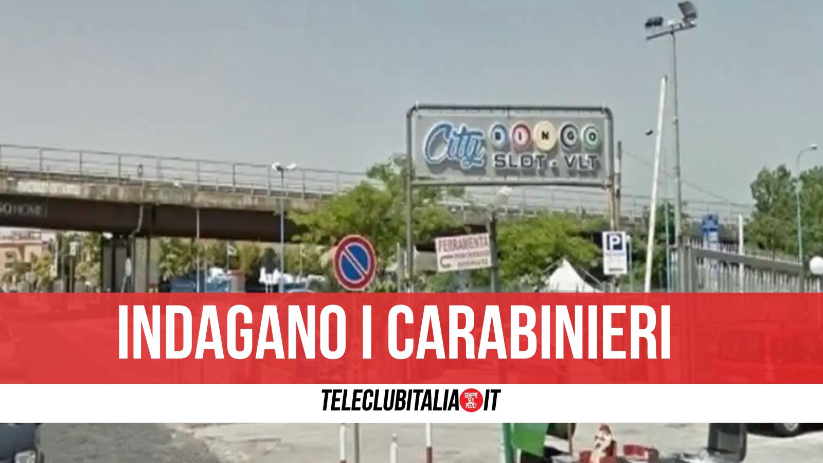 Cercola, bombe contro la sala Bingo: distrutto gabbiotto della vigilanza