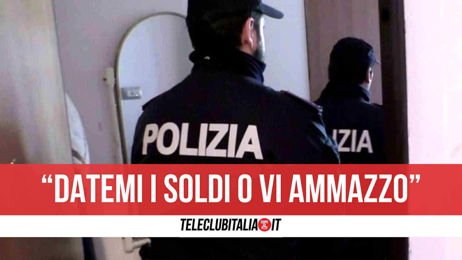 afragola picchia e minaccia i genitori per soldi 32enne arrestato in casa
