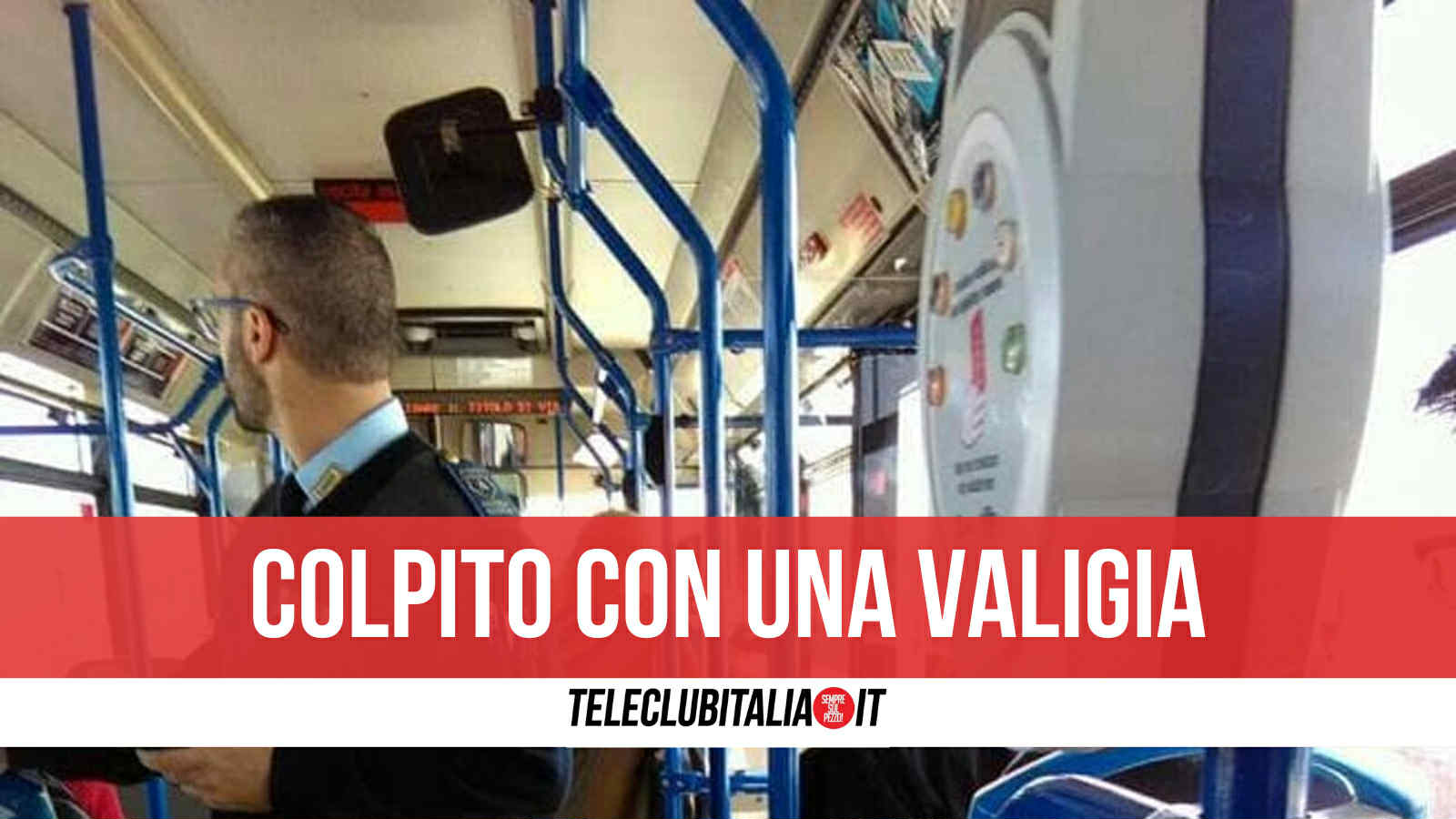 napoli aggredisce alle spalle controllore anm perch233 senza biglietto arrestato 53enne