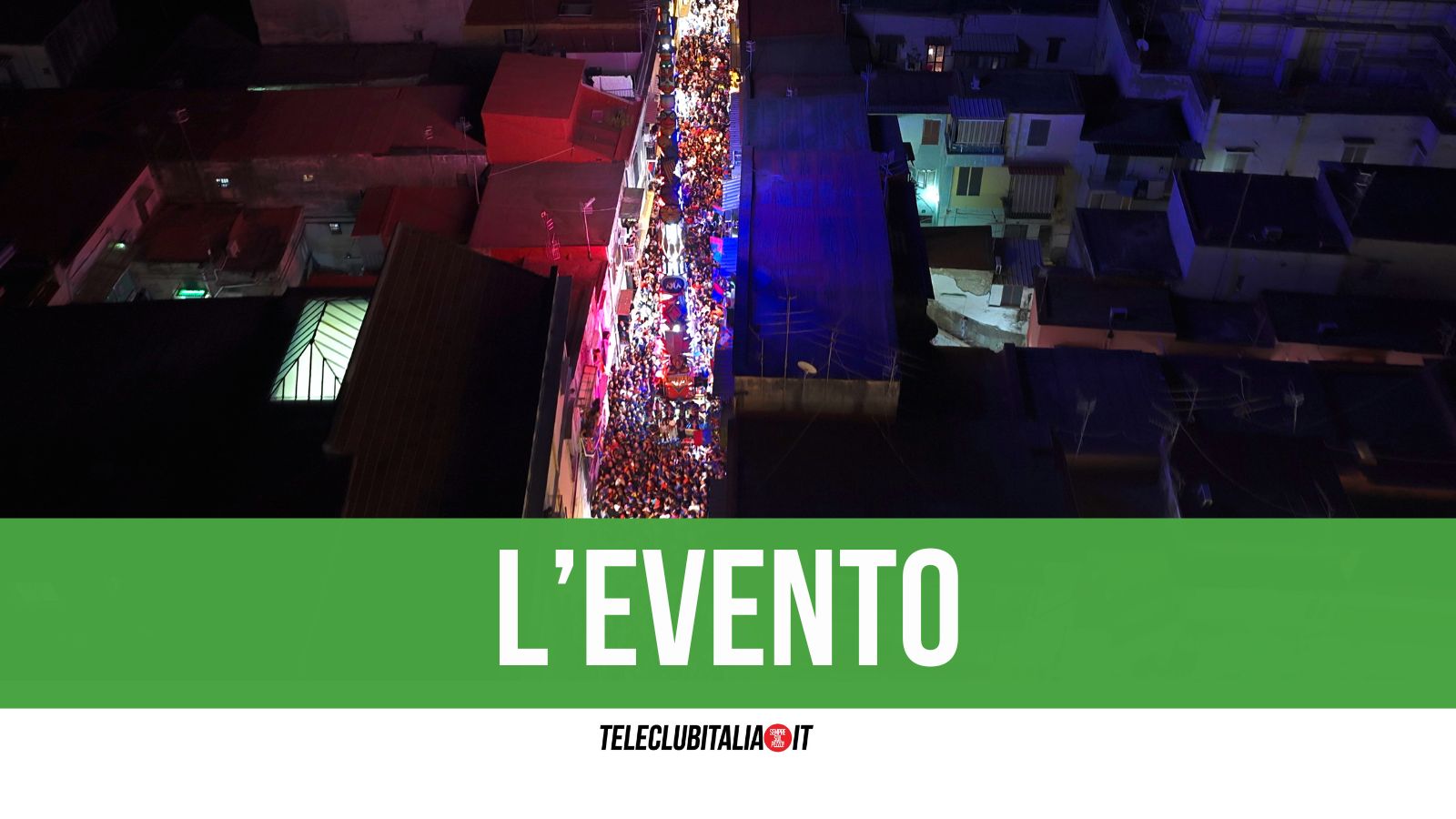 Napoli, ieri “la festa dei gigli di Barra” in diretta televisiva