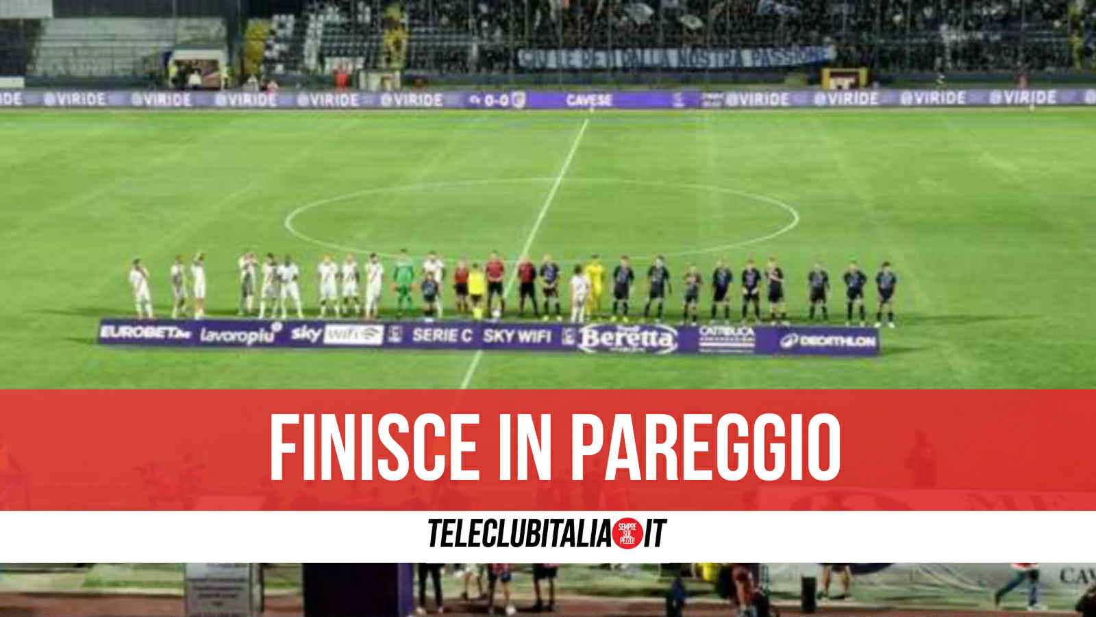 cavese giugliano 2 2 rimonta giallobl249 nella ripresa ma al lamberti finisce in parit224