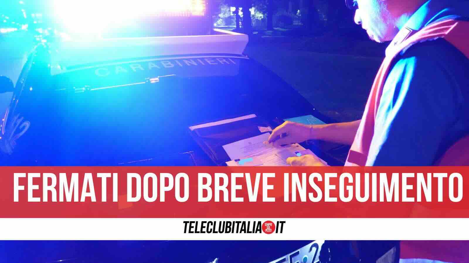 Gricignano di Aversa, in giro con grimaldelli e passamontagna: fermati tre napoletani