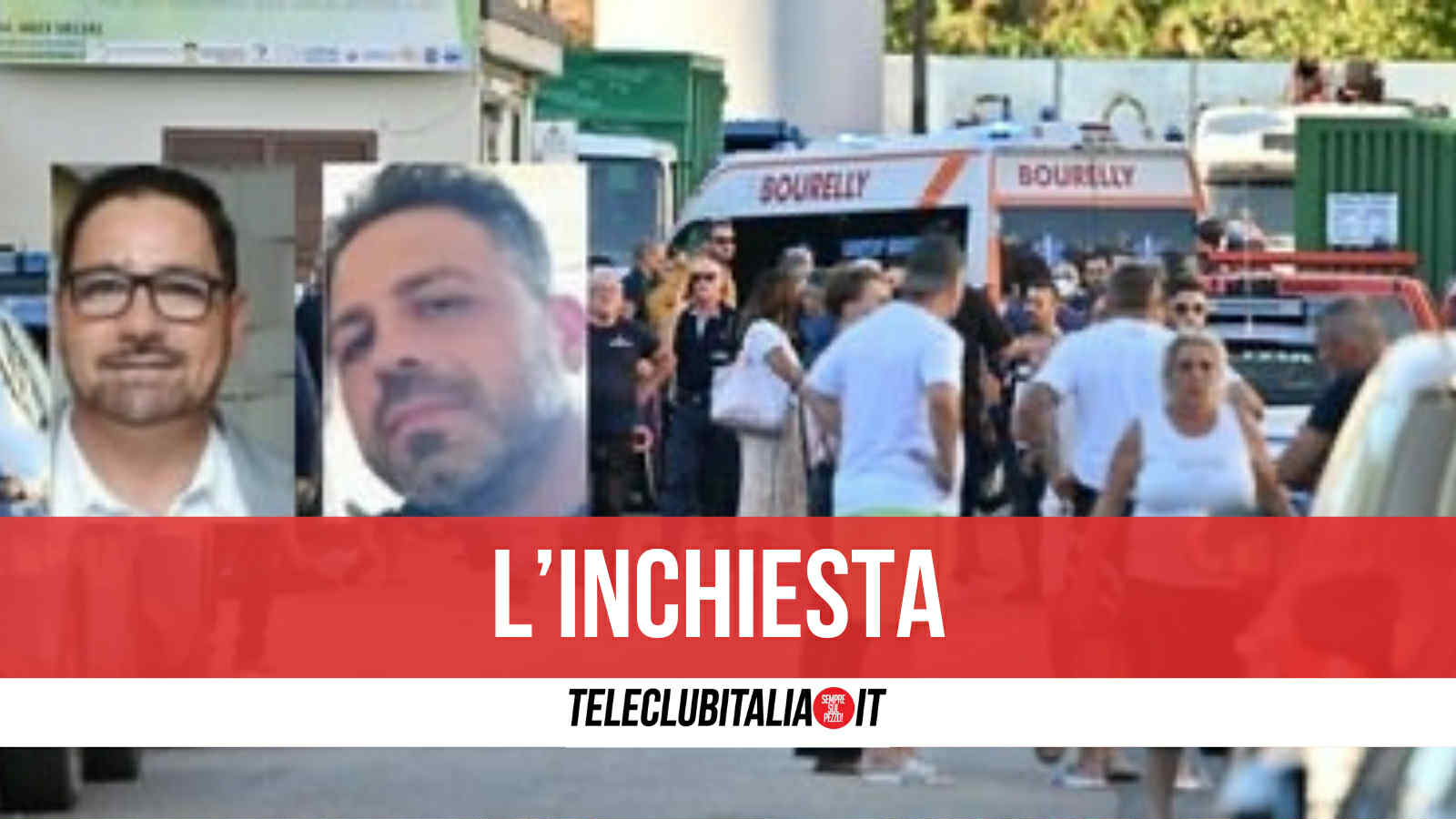 marcianise operai morti nell8217esplosione disposta autopsia domani marcia per le vittime