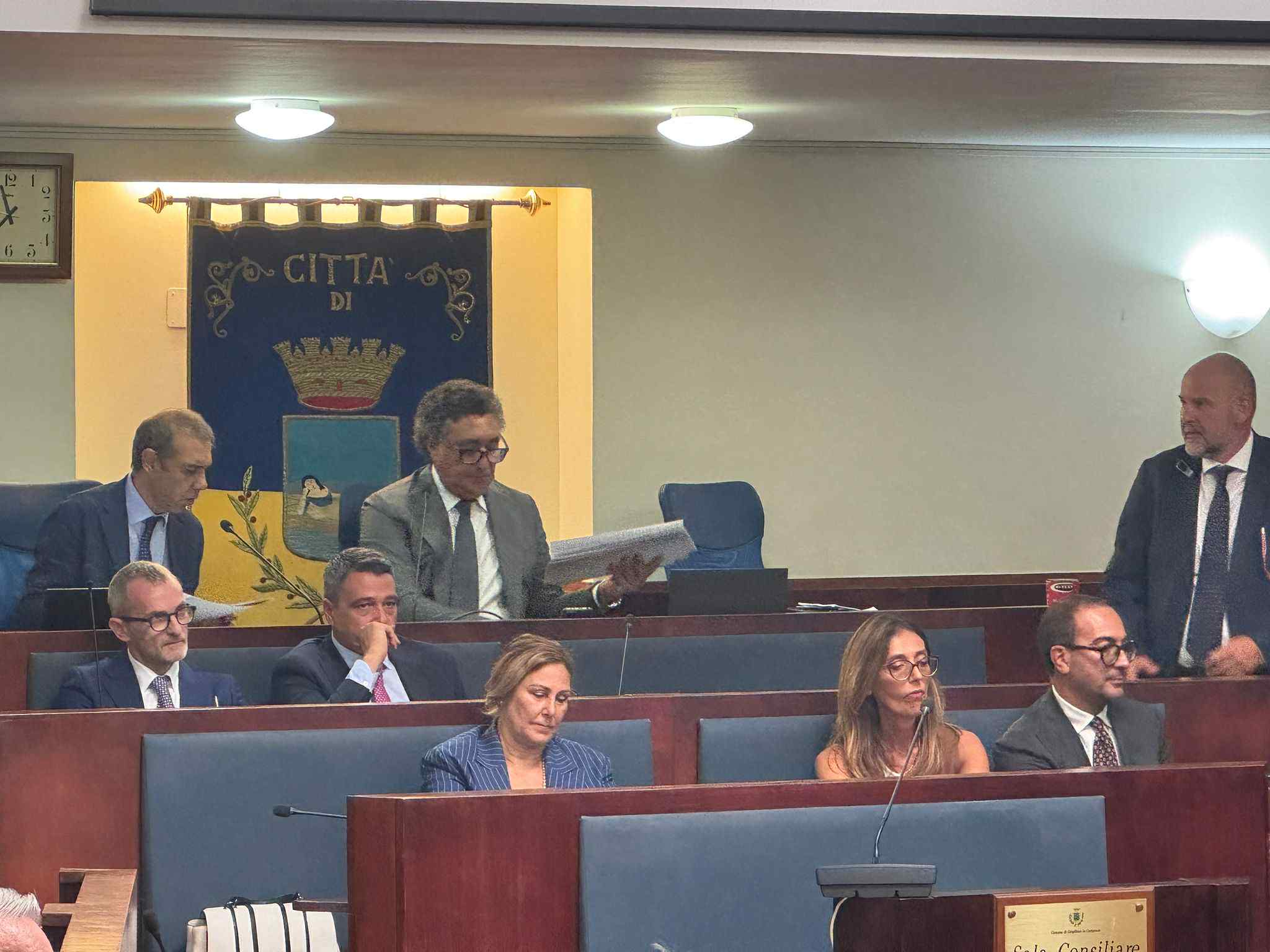 luigi guarino nuovo presidente del consiglio comunale