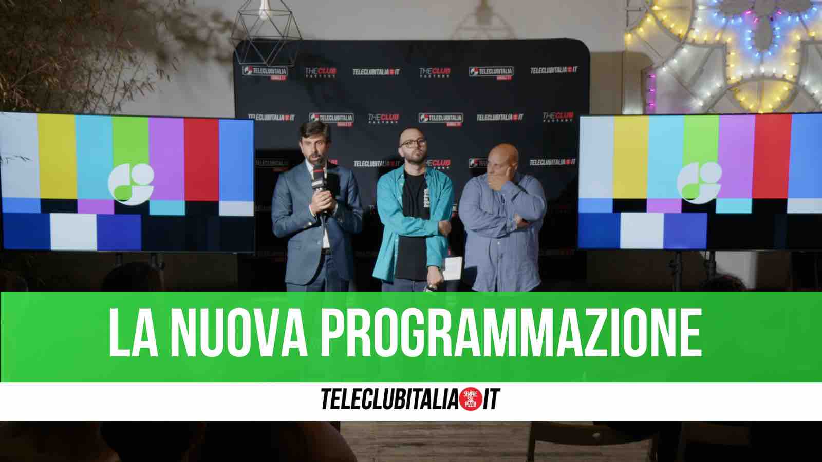 Presentato palinsesto 25/26 di Teleclubitalia tra conferme e novità