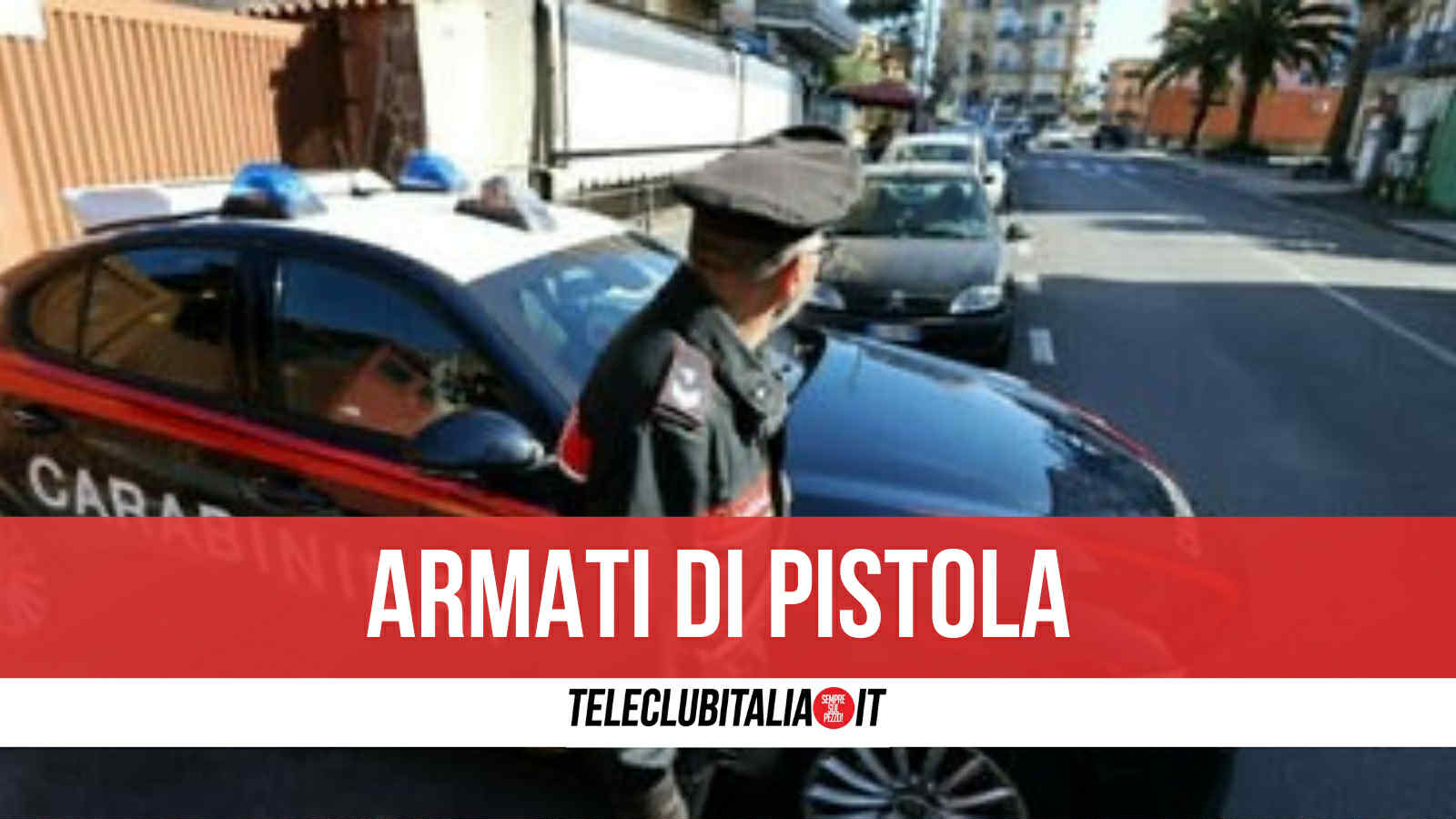 torre del greco rapinatori a bordo di una range rover bloccati e arrestati
