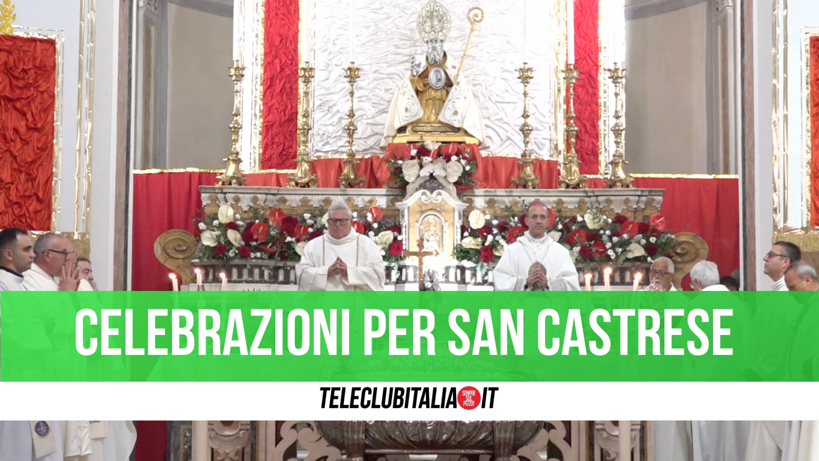 reliquie di san castrese dopo 848 anni in campania celebrazione a marano