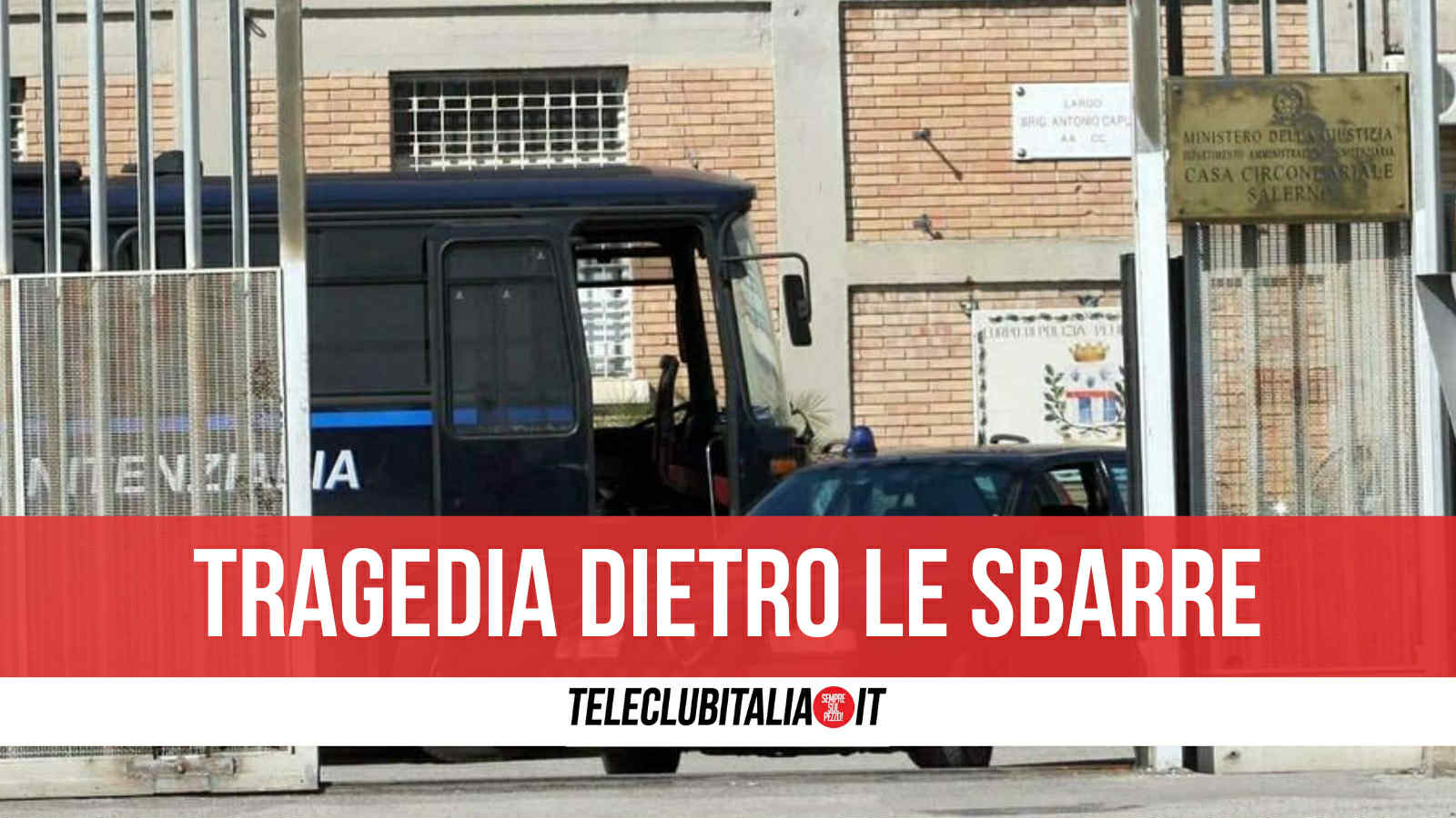 Salerno, detenuto muore in carcere: inutile l’intervento dei soccorsi Salerno, detenuto muore in carcere: inutile l’intervento dei soccorsi