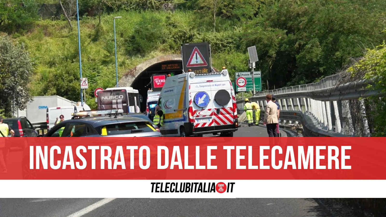 napoli investe motociclista in tangenziale e scappa con la fidanzata denunciato 36enne