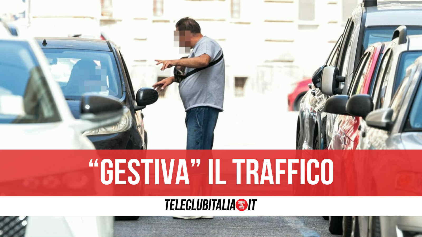 napoli evade dai domiciliari per fare il parcheggiatore abusivo scoperto e arrestato