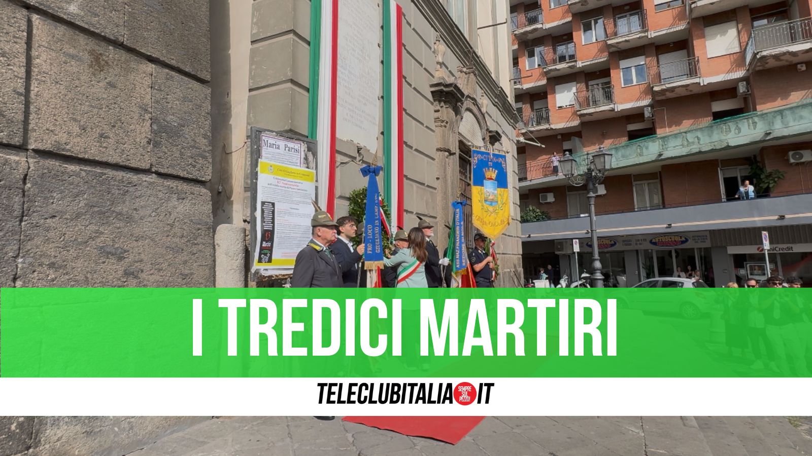 Giugliano, celebrazioni nella giornata della memoria per il tredici martiri