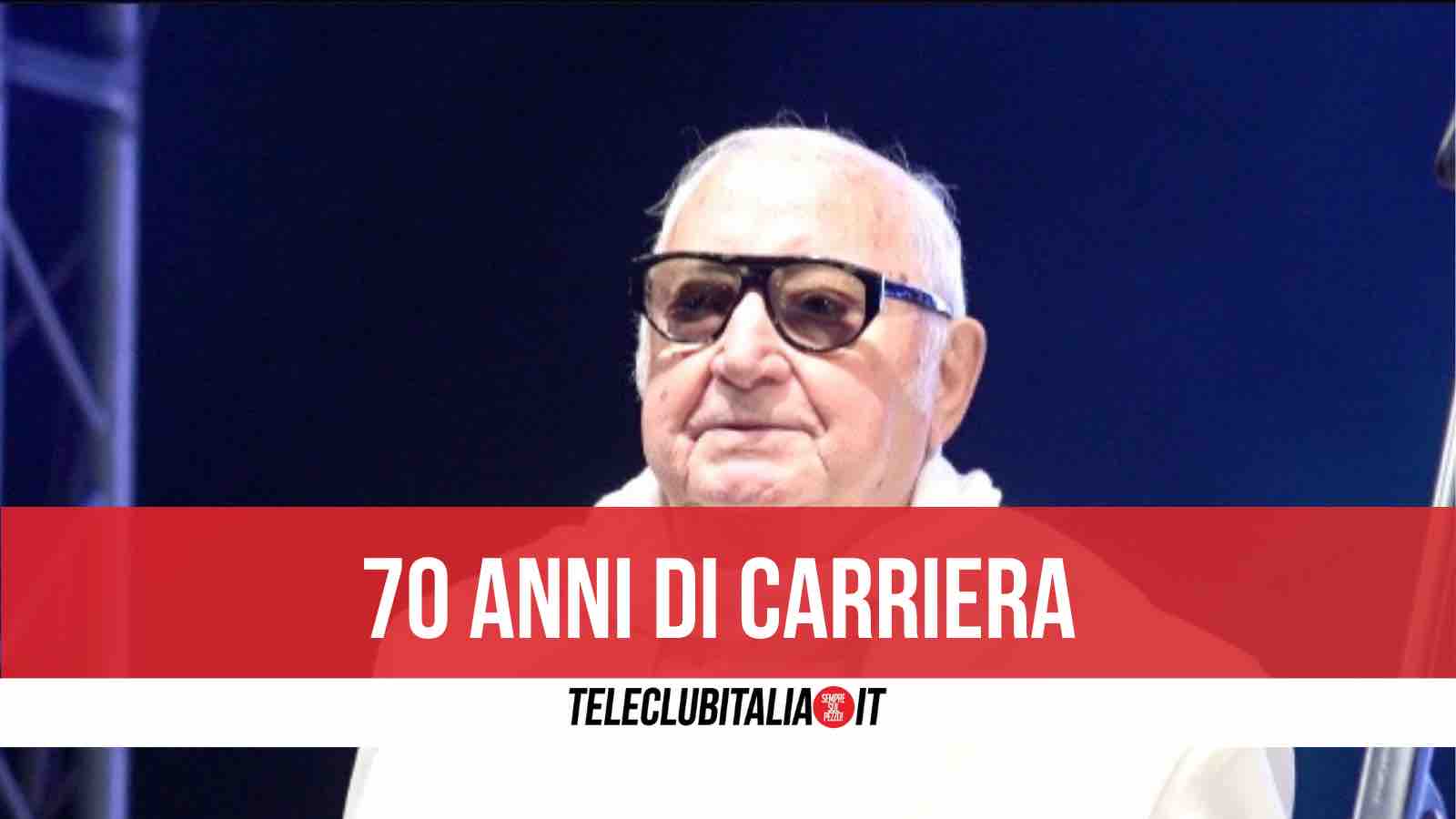 Pino Mauro compie 70 anni di carriera, grande concerto a Villaricca