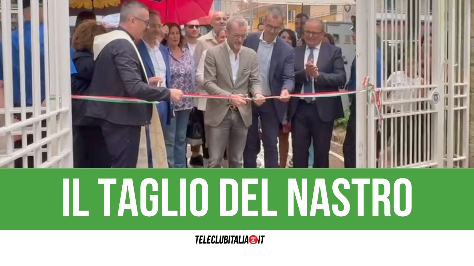 giugliano inaugurato asilo nido nel parco pubblico di corso campano