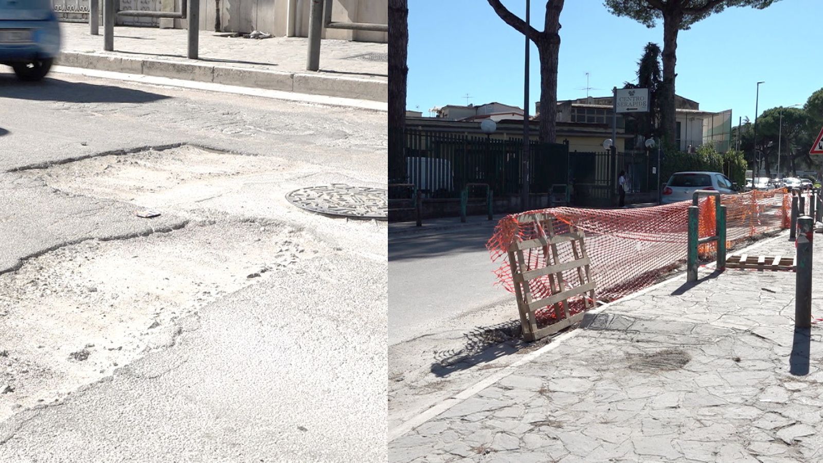 Villaricca, disagi dopo i lavori in via Enrico Fermi. I commercianti:"Mangiamo la polvere"